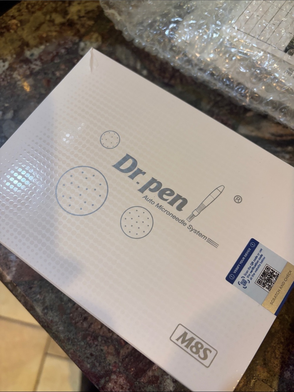 Dr. Pen M8S White Auto Microneedle System - Professional Skin Tool